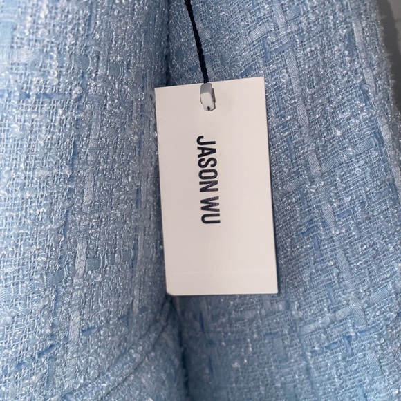 NWT Jason WU light blue tweed blazer - Picture 6 of 6